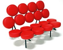 Red-view-onColorful-Nelson-Marshmallow-Sofa-by-Irving-Harper